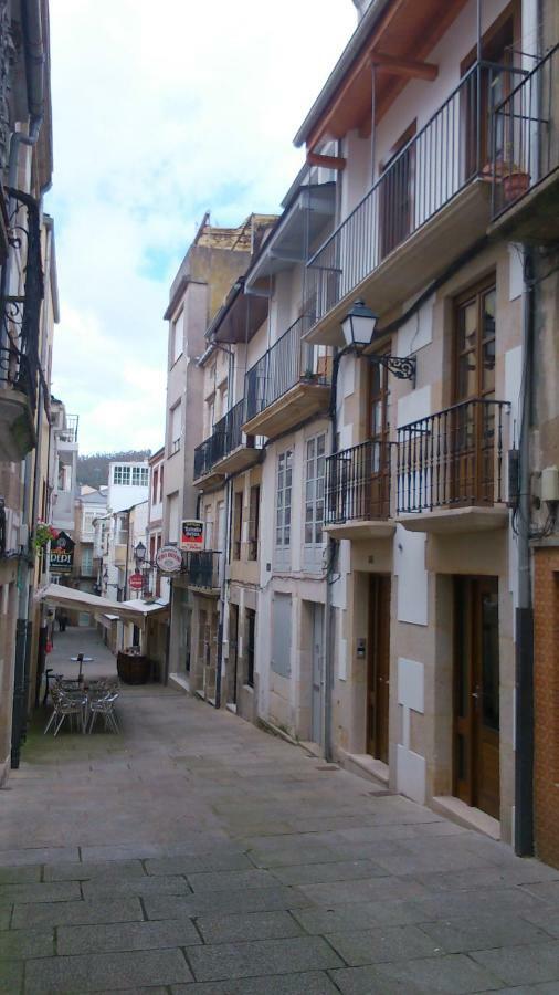 Apartamento con balcón Viveiro Exterior foto